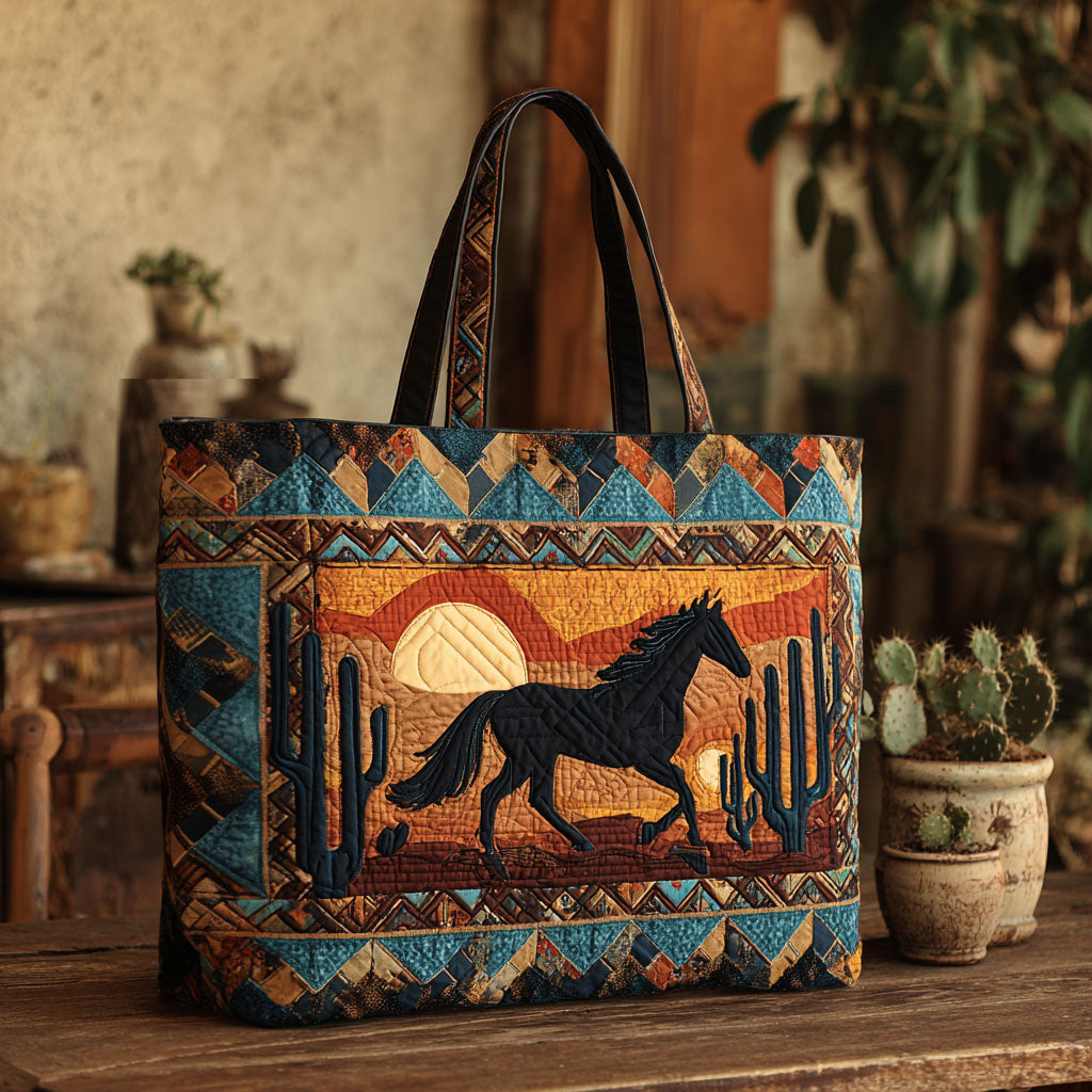 Arizona Dream Quilted Tote Bag Shoulder Bag Gifts For Cowboys