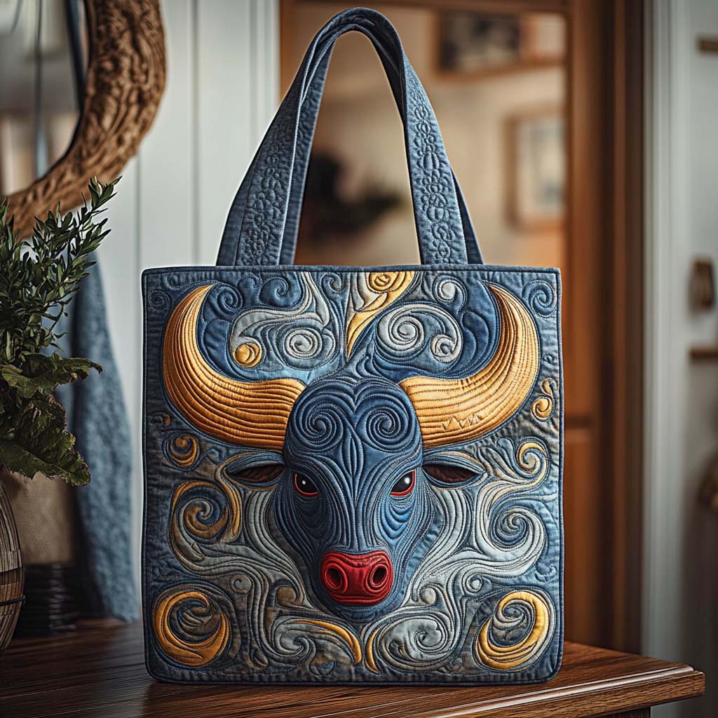 Azure Horn Titan Quilted Tote Bag Most Popular Tote Bags Top Gifts For Mom