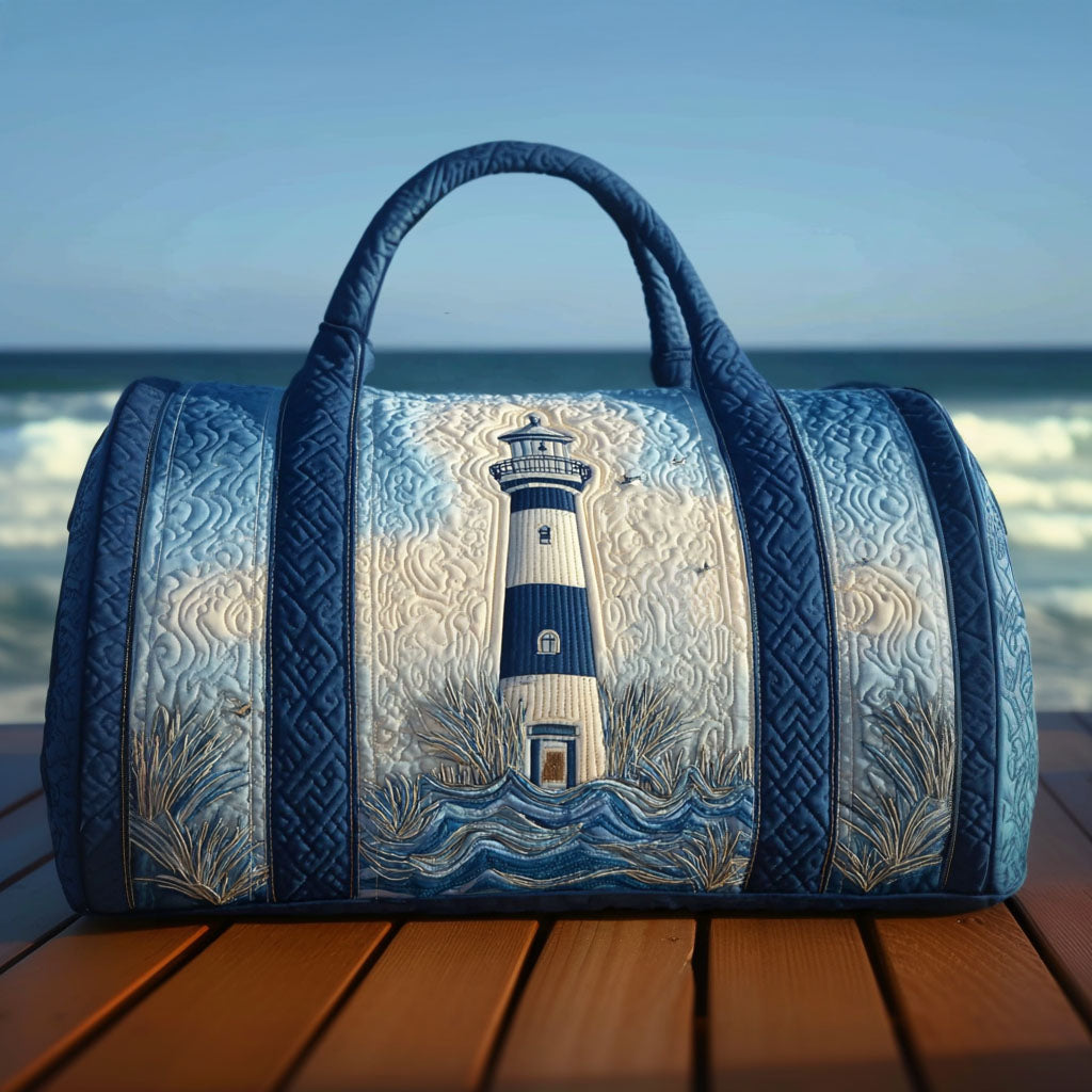 Beacon Point Quilted Duffle Bag Gym Duffle Best Lighthouse Gift Items