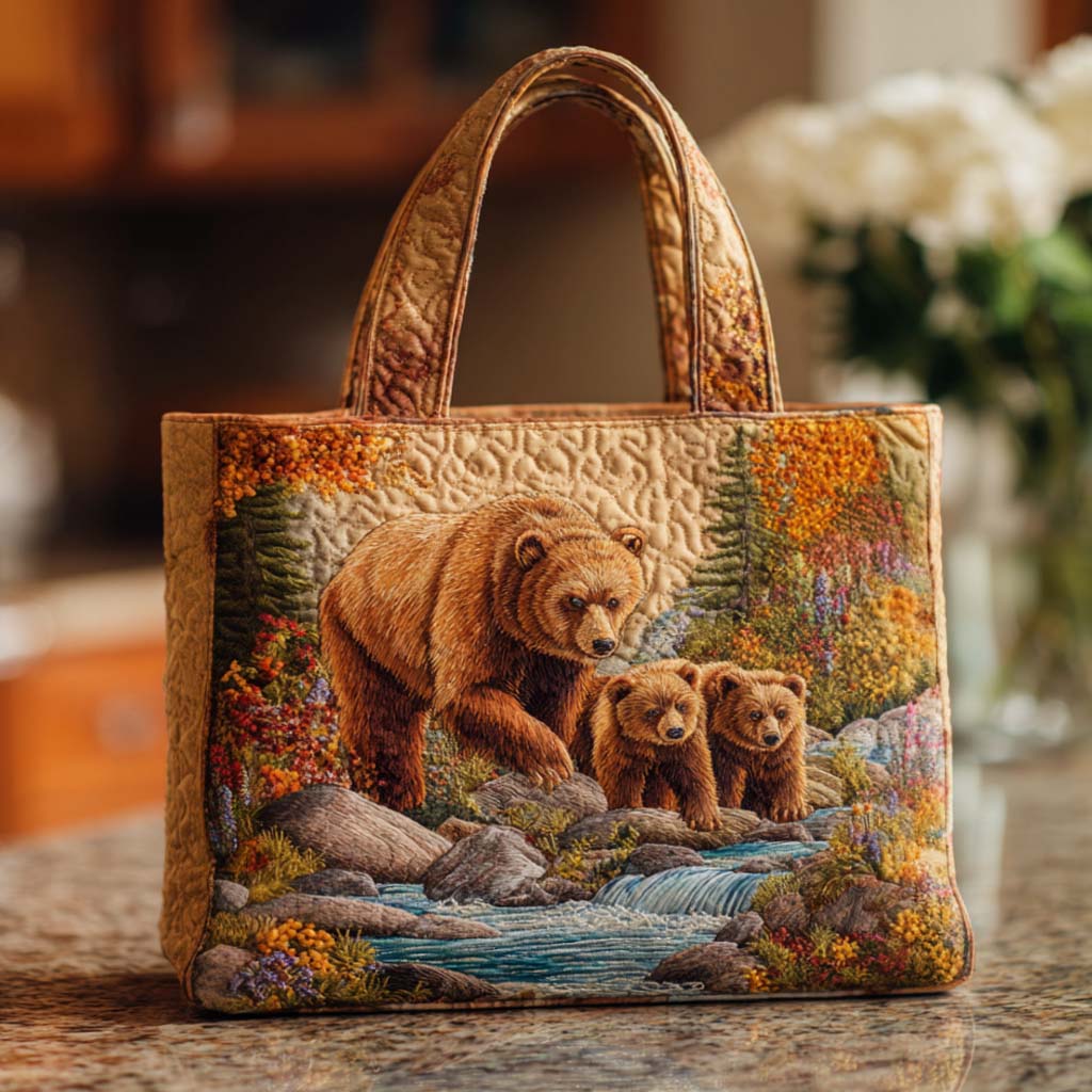 Bear Lake View Quilted Tote Bag The Best Tote Ideas For First Mothers Day