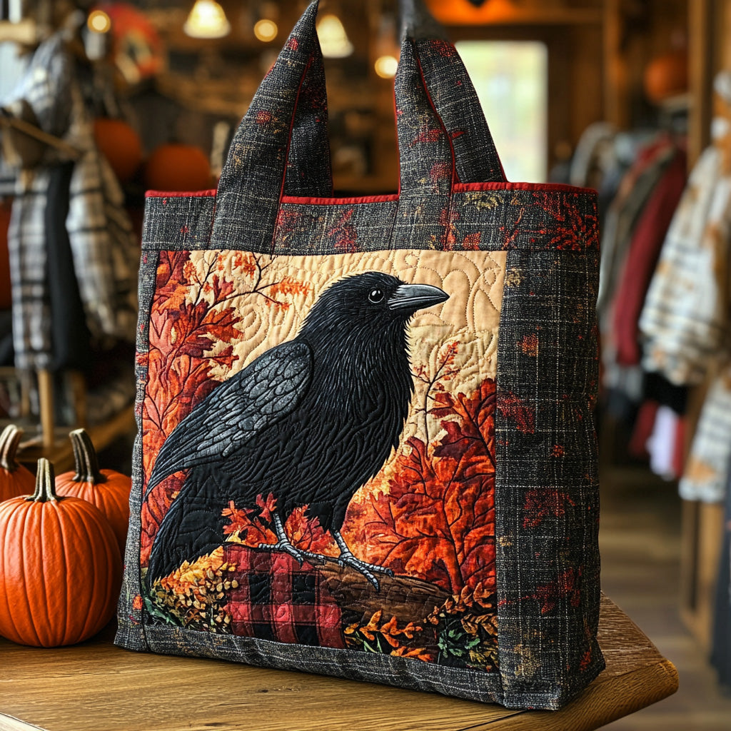 Blackwing Autumn Quilted Tote Bag Best Shoulder Handbags Fun Fall Gift Ideas