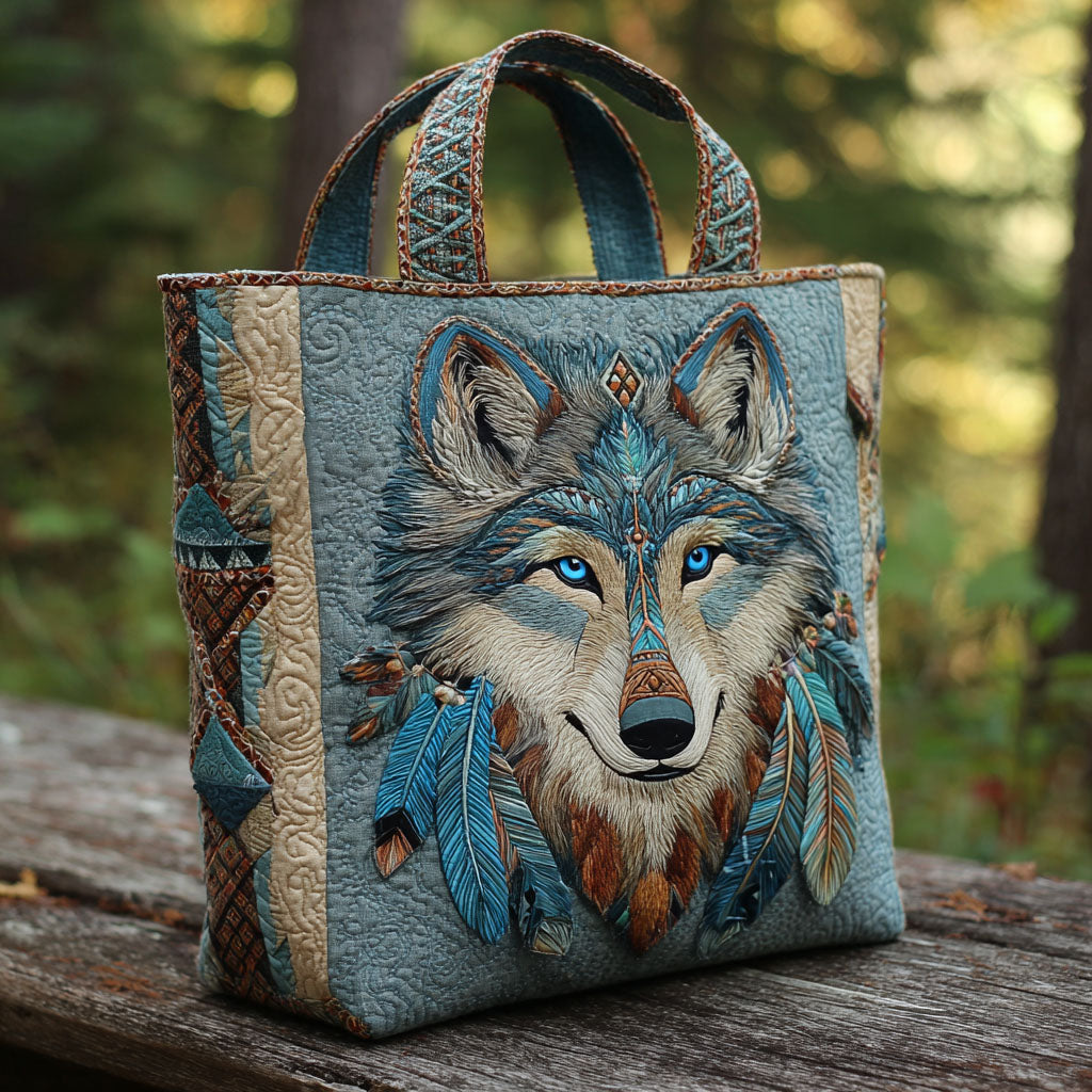 Blue Howl Quilted Tote Bag Shoulder Bag Unique Gifts For Mom