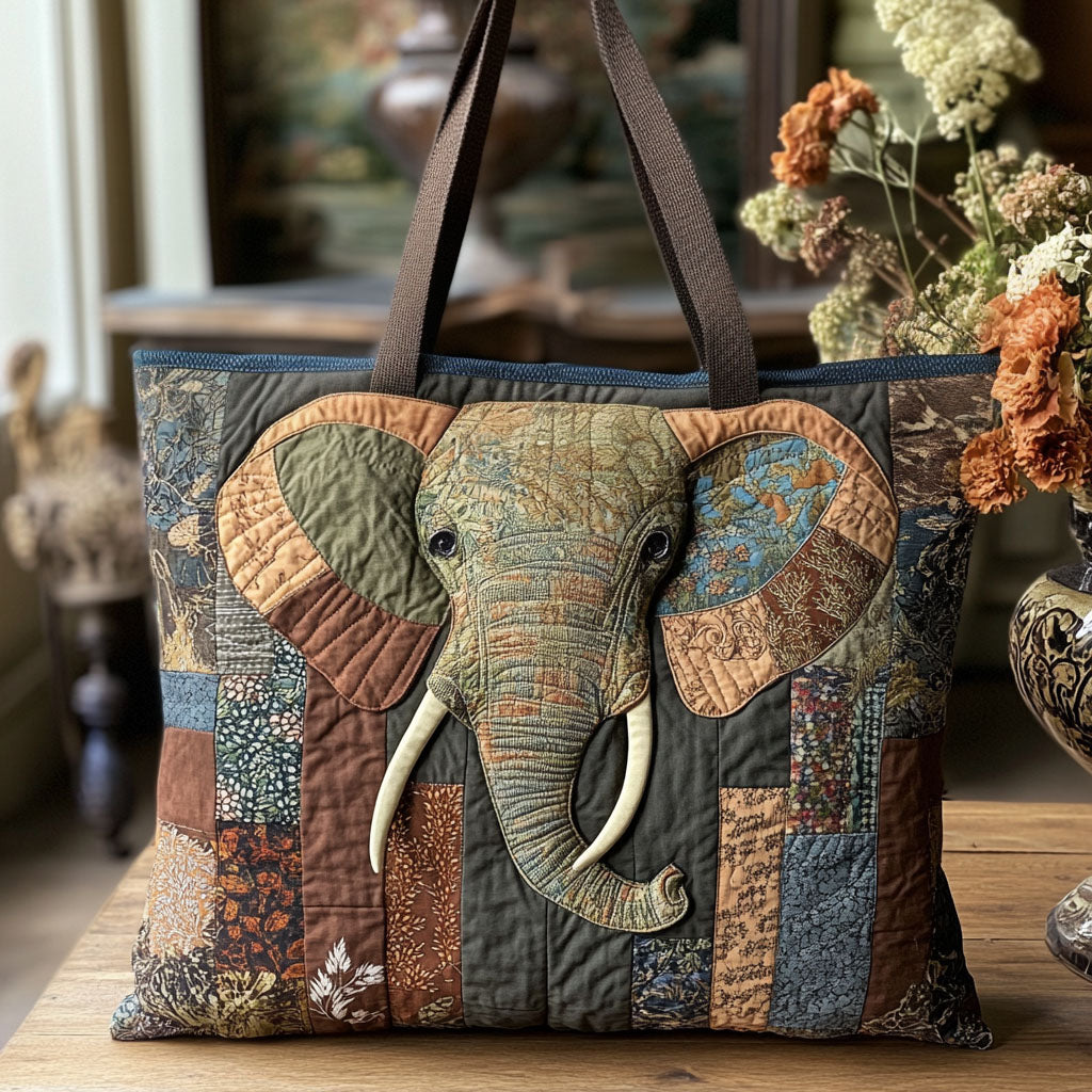Celestial Trunk Quilted Tote Bag Best Mom Tote Bag Native American Mother's Day Gifts