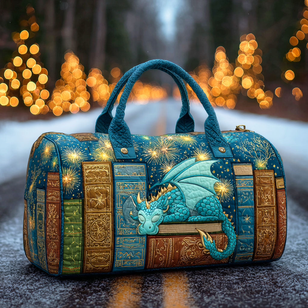 Dragon Tome Quilted Duffle Bag Duffle Bag Sale Best Gifts For Book Lovers
