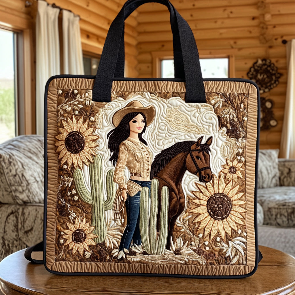 Dust Petals Quilted Tote Bag Best Tote Bag Birthday Presents For Horse Lovers