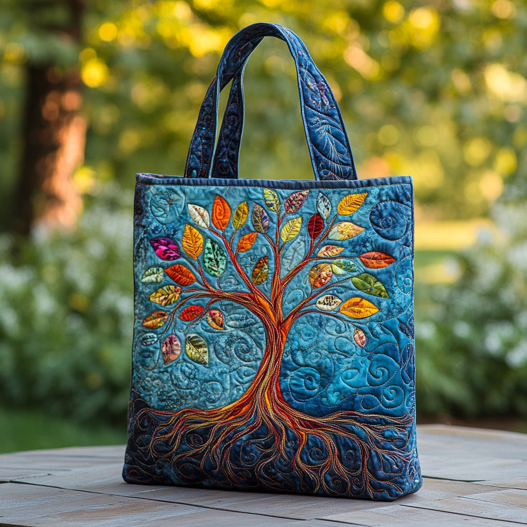 Earthbound Heart Quilted Tote Bag Best Shoulder Bags Tree Of Life Gifts For Women
