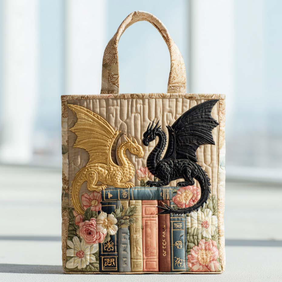 Ember Wing Quilted Tote Bag Popular Designer Totes Shoulder Bag Vintage