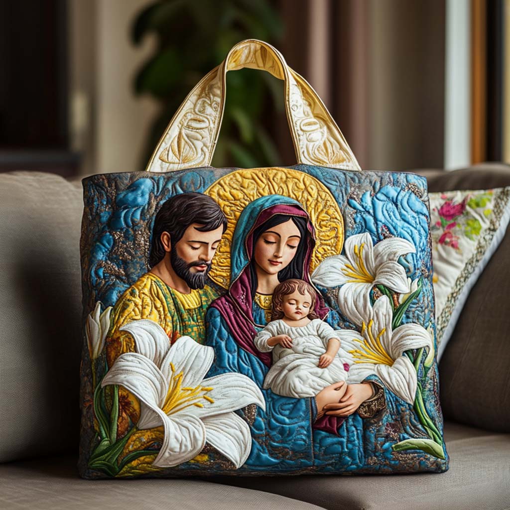 Faithful Heart Quilted Tote Bag Best Ladies Tote Bags Christian Birthday Presents