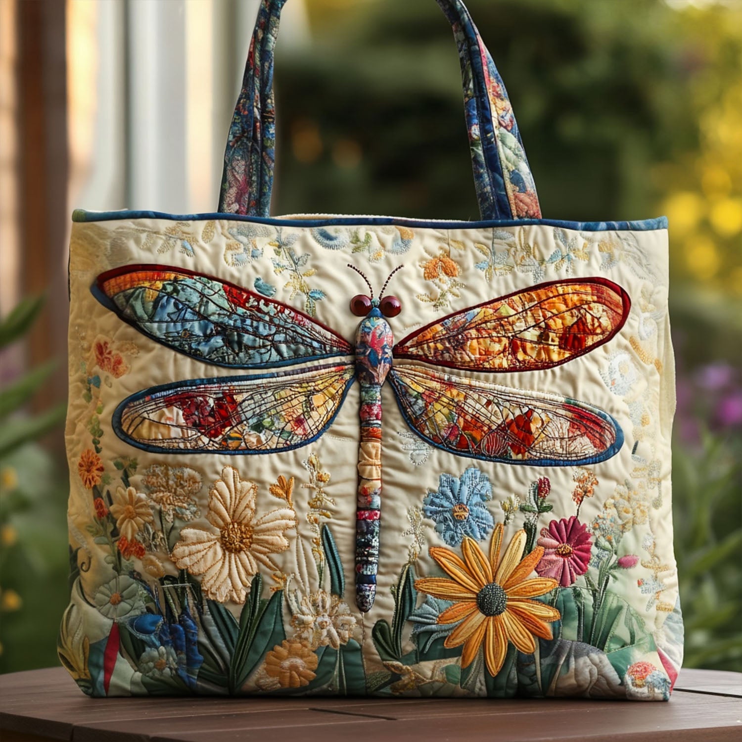 Fancy Flutter Quilted Tote Bag Best Tote Handbags Cute Dragonfly Lover Ideas For Gifts
