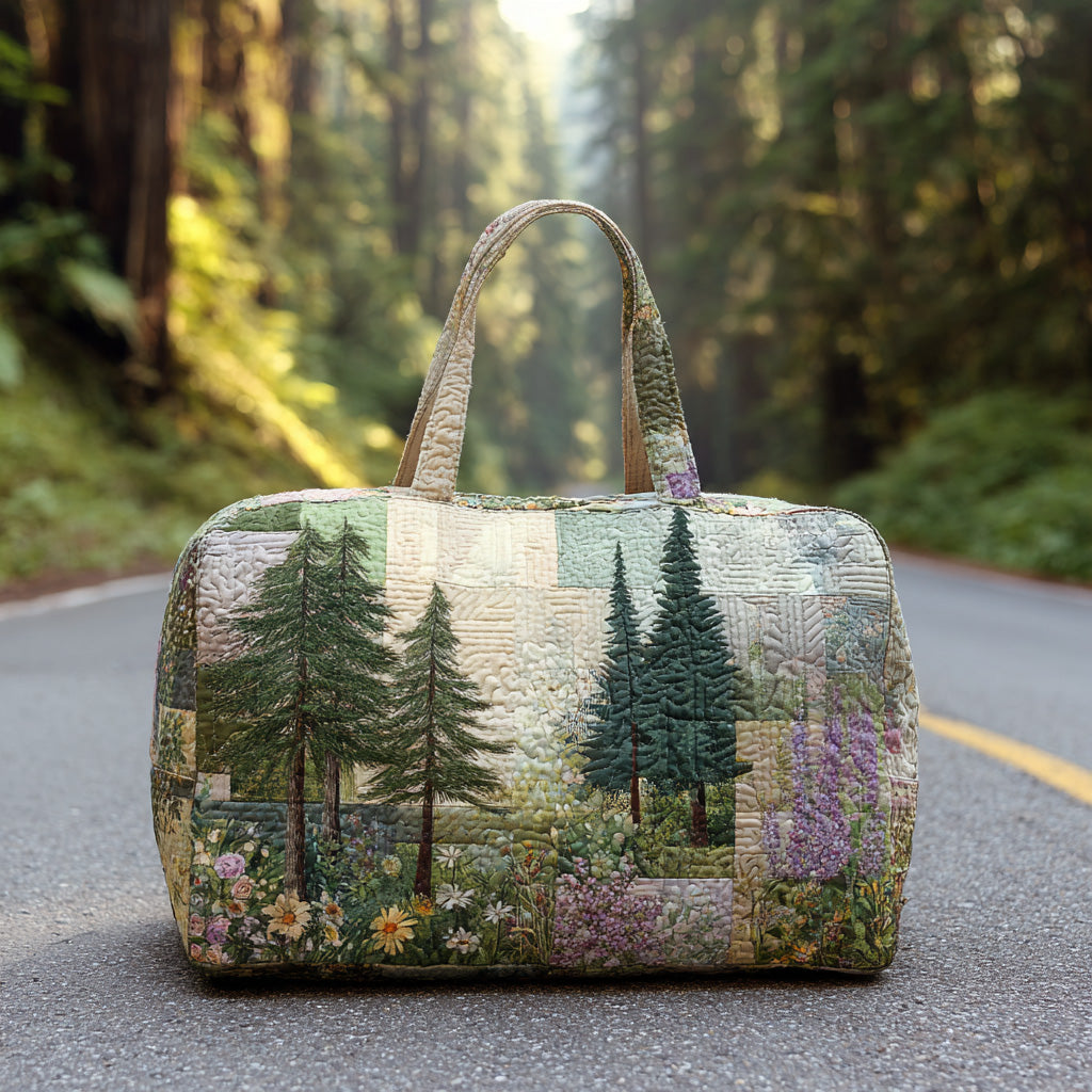 Forest Dream Quilted Duffle Bag Duffle Bag Sale Unique Thank You Gifts