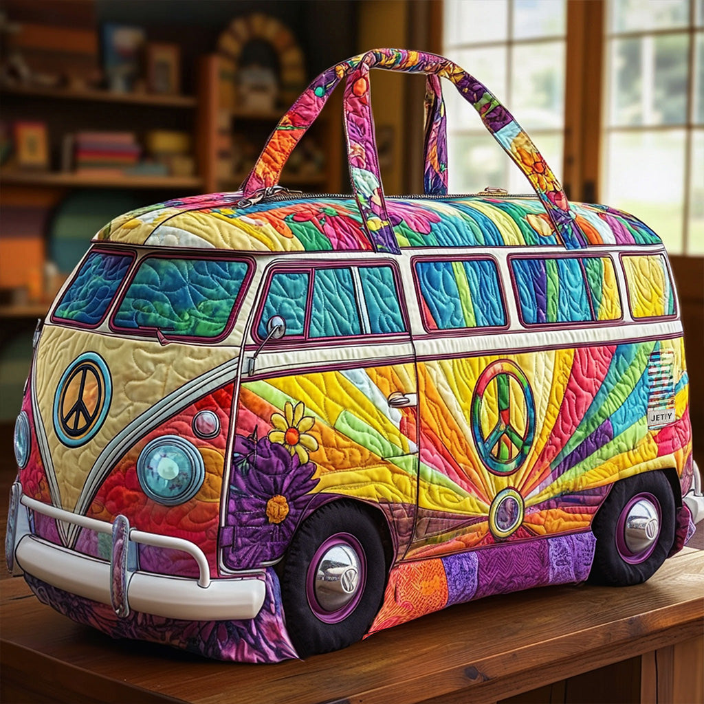 Freedom Echo Quilted Duffle Bag Duffle Bag Travel Hippie Gifts For Her