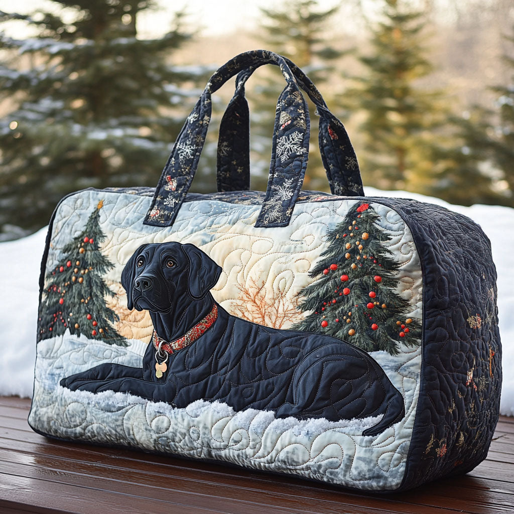 Furever Retrievers Quilted Duffle Bag Women's Carry On Duffel Bag Present Ideas For Dog Lovers