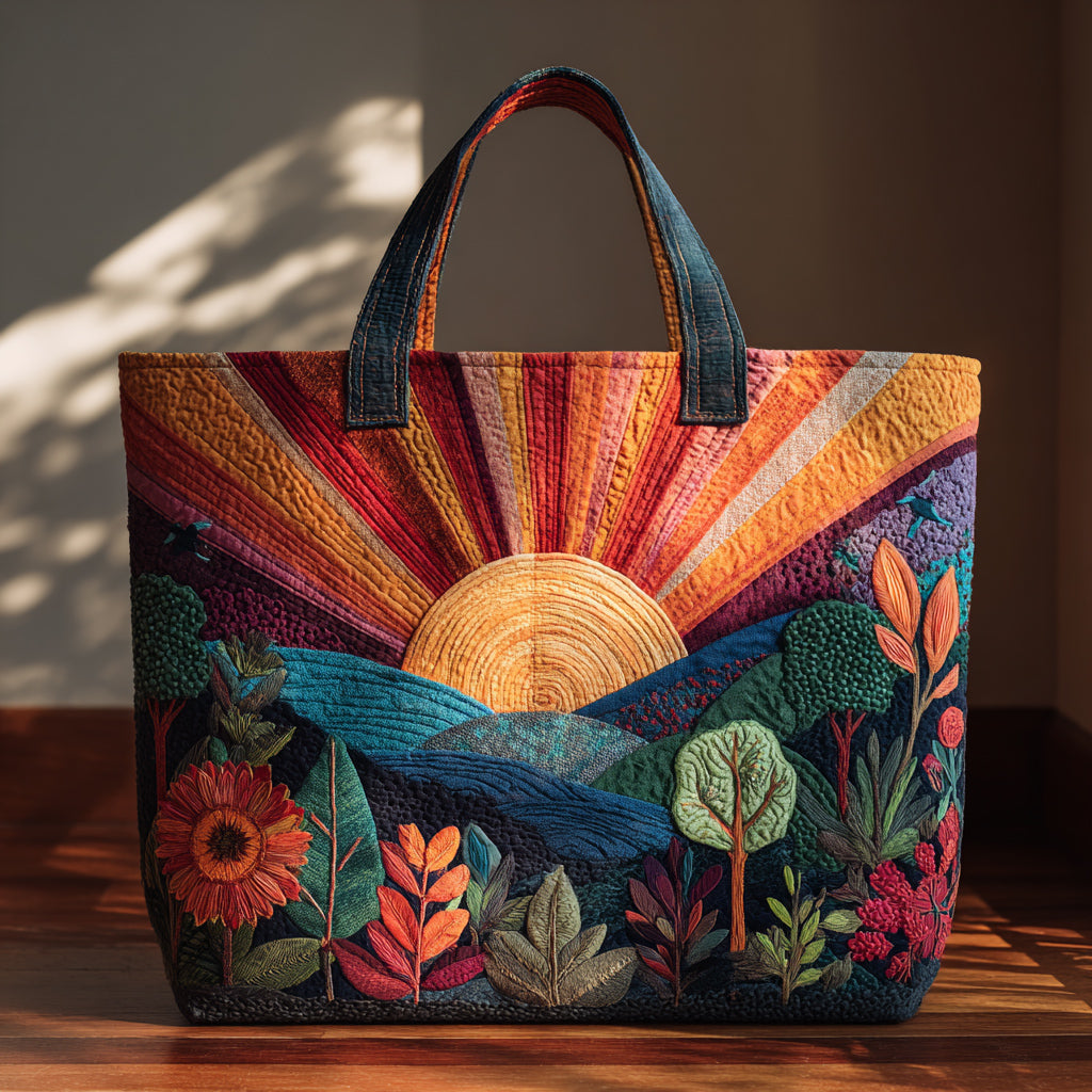 Garden Sun Quilted Tote Bag Womens Shoulder Bags The Best Mother's Day Gifts
