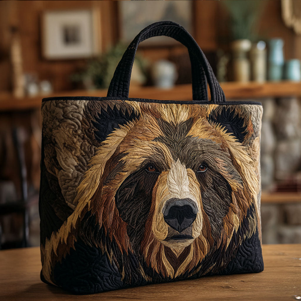 Gentle Paws Quilted Tote Bag Best Everyday Tote Bag Dad Birthday Gifts