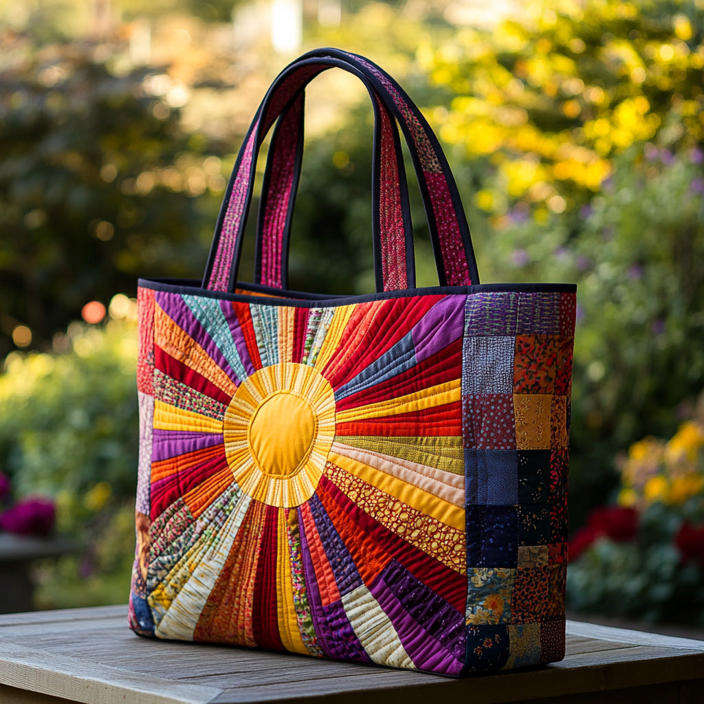 Golden Glow Quilted Tote Bag The Best Tote Top Mother's Day Gifts
