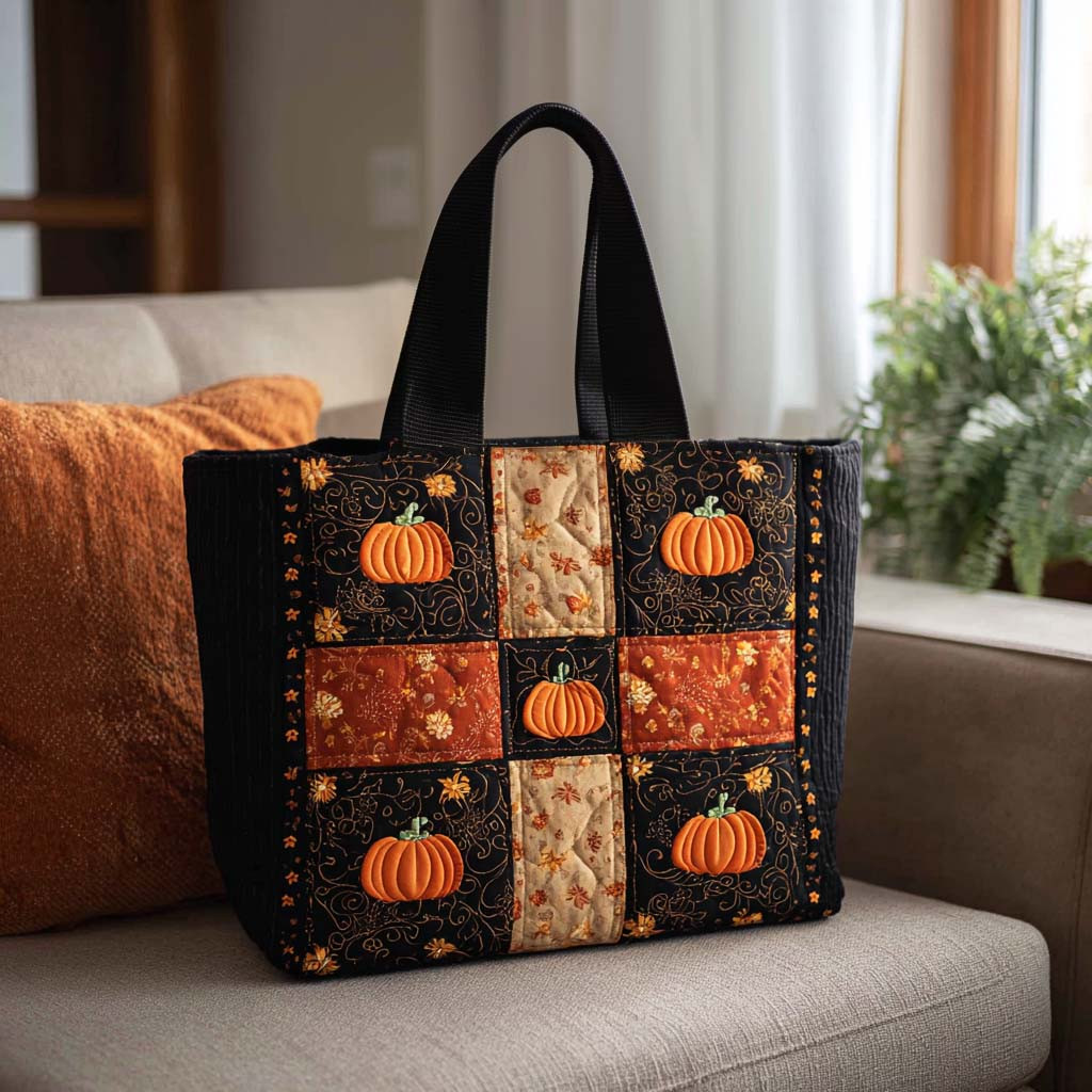 Golden Trail Quilted Tote Bag Best Shoulder Bags For Everyday Sunflower Presents