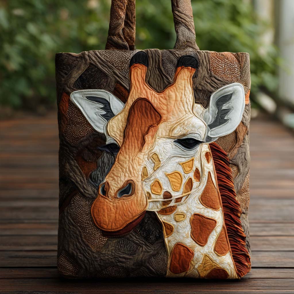 Graceful Stature Quilted Tote Bag Nice Tote Bags Elephant Presents For Women