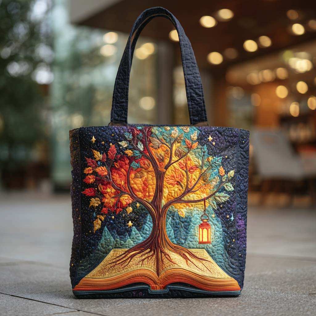Grove Story Quilted Tote Bag Perfect Tote Bag Shoulder Bag