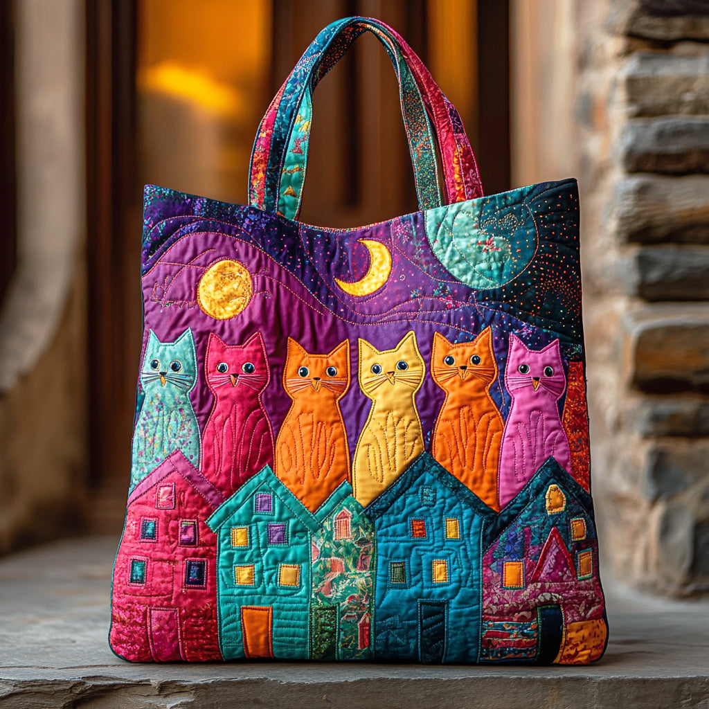 Happy Tail Trail Quilted Tote Bag Trendy Tote Best Gifts For Mom Birthday