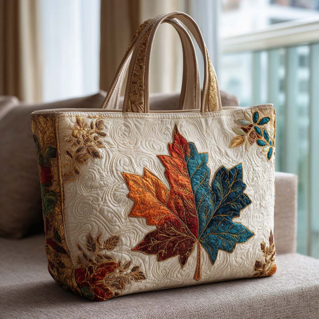 Harvest Joy Quilted Tote Bag Shoulder Bag Cute Sunflower Birthday Gifts