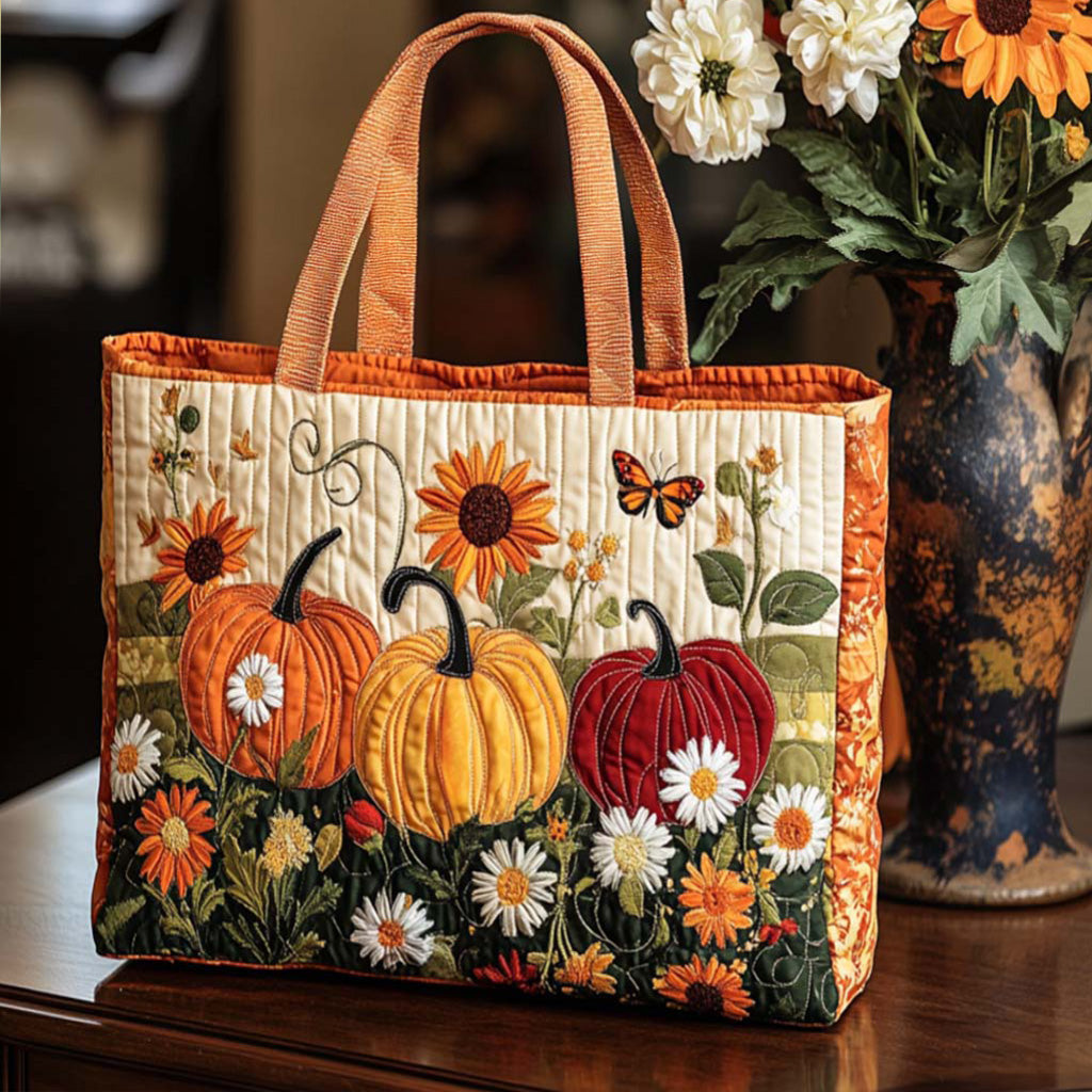 Harvest Touch Quilted Tote Bag Best Tote Bags For Women Small Fall Gift Ideas