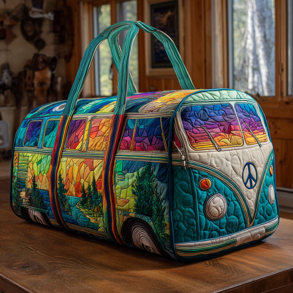 Heritage Journey Quilted Duffle Bag Gym Duffle Bag Hippy Gifts For Her
