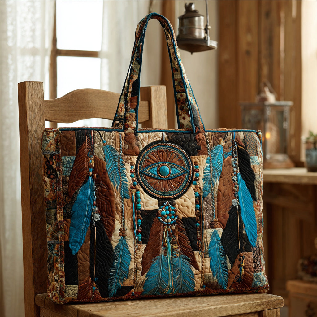Keeper of Dreams Quilted Tote Bag Best Quality Tote Bags Native American Gifts Online