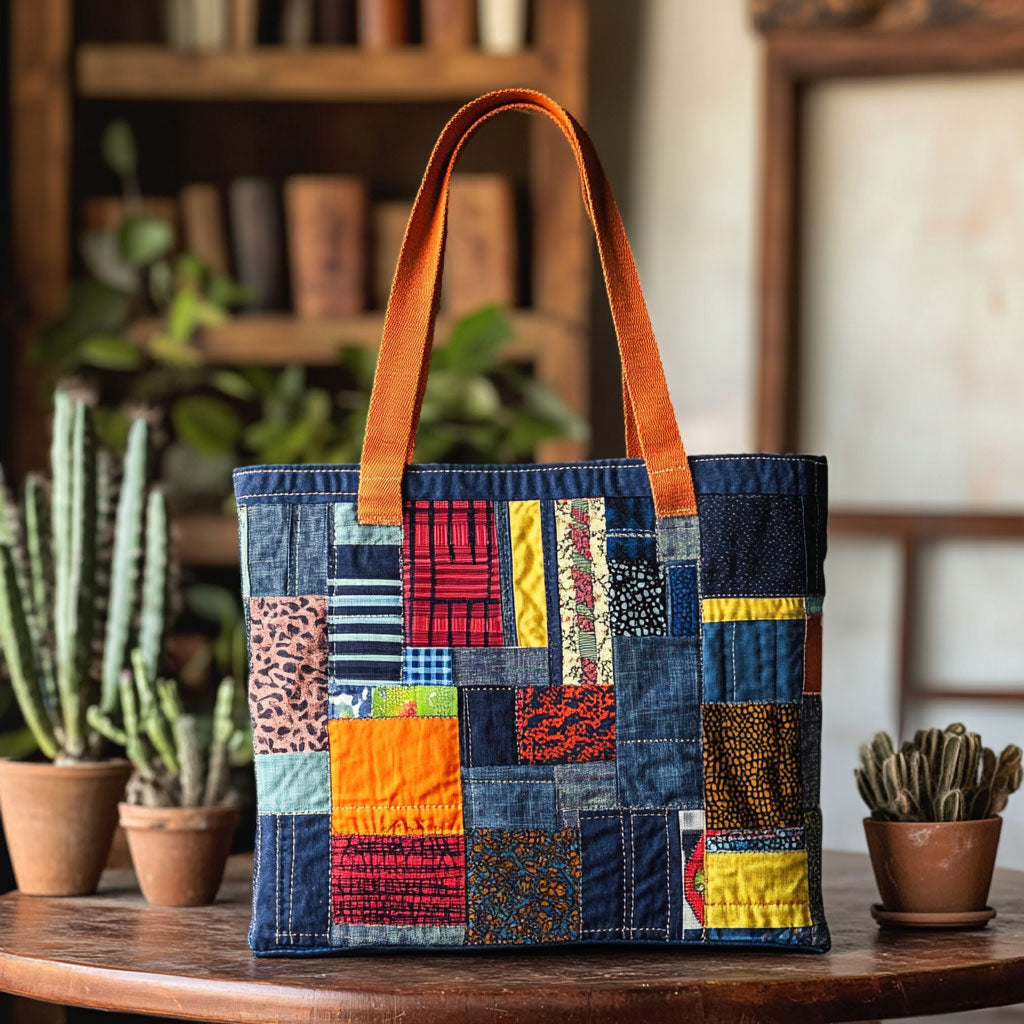 Kente Spirit Quilted Tote Bag Best Handbag For Everyday Use Melanin Black Women Gifts For Her