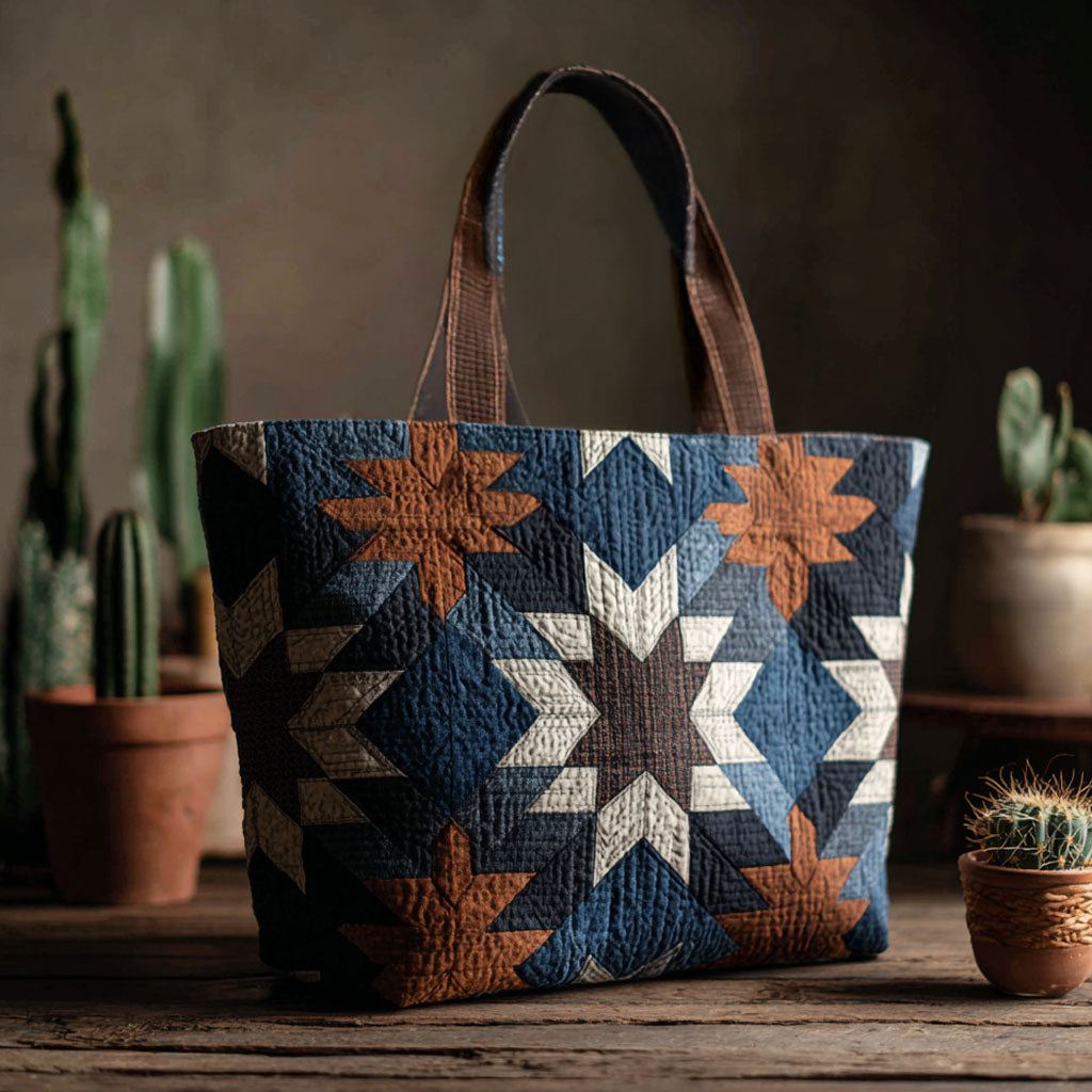 Lone Star Trails Quilted Tote Bag Best Everyday Tote Best Gifts For Cowboys
