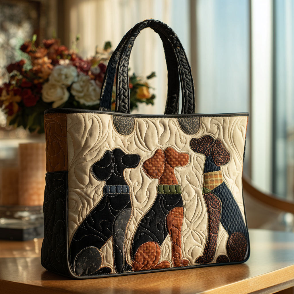 Loyal Companions Quilted Tote Bag The Best Tote Gift Ideas For Dog Lovers