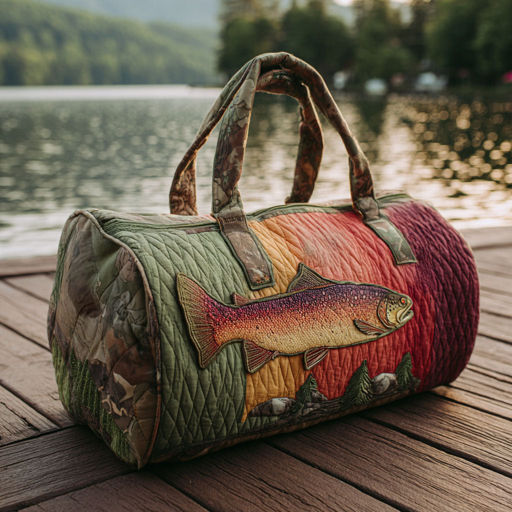 Lucky Cast Quilted Duffle Bag Travel Bag Great Birthday Gifts For Her