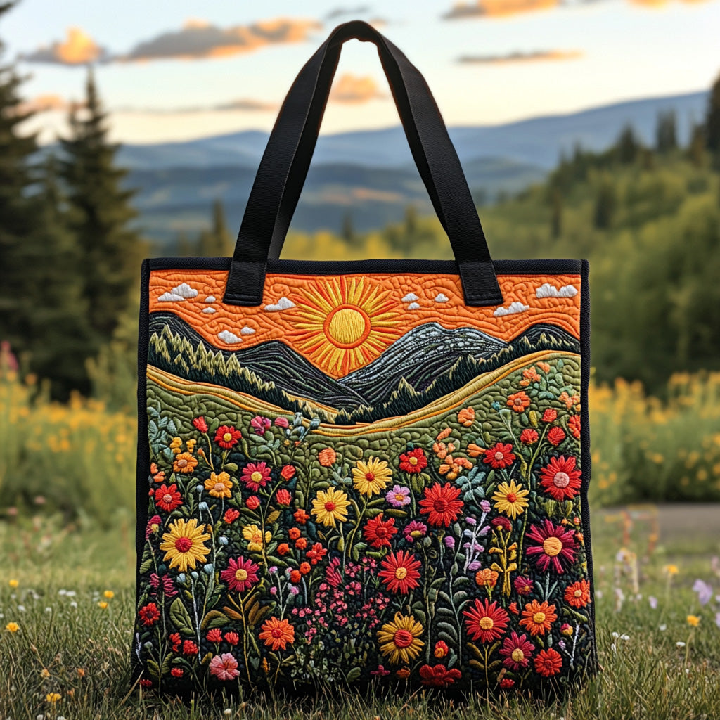 Meadow Whisper Quilted Tote Bag The Best Shoulder Bags Best Mother's Day Gifts For Wife
