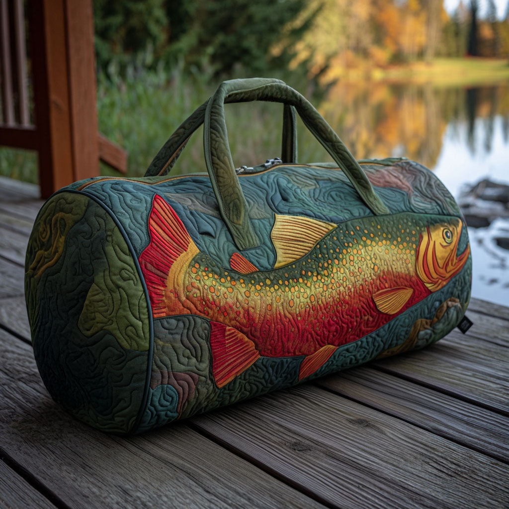 Morning Bite Quilted Duffle Bag Best Gym Duffle Bag Special Gifts For Her