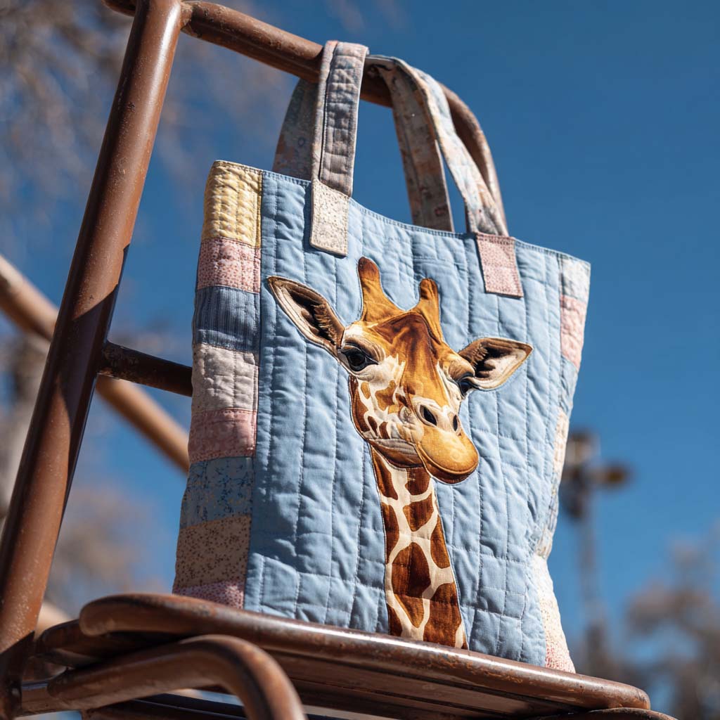 Natures Lookout Quilted Tote Bag Patchwork Tote Bag Gift Items For Elephant Lovers