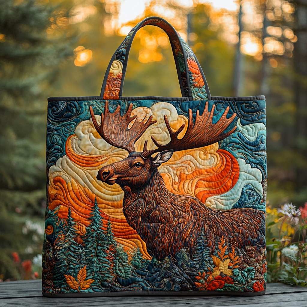 Noble Moose Quilted Tote Bag Best Tote Bags For Women Best Mom Ever Gifts