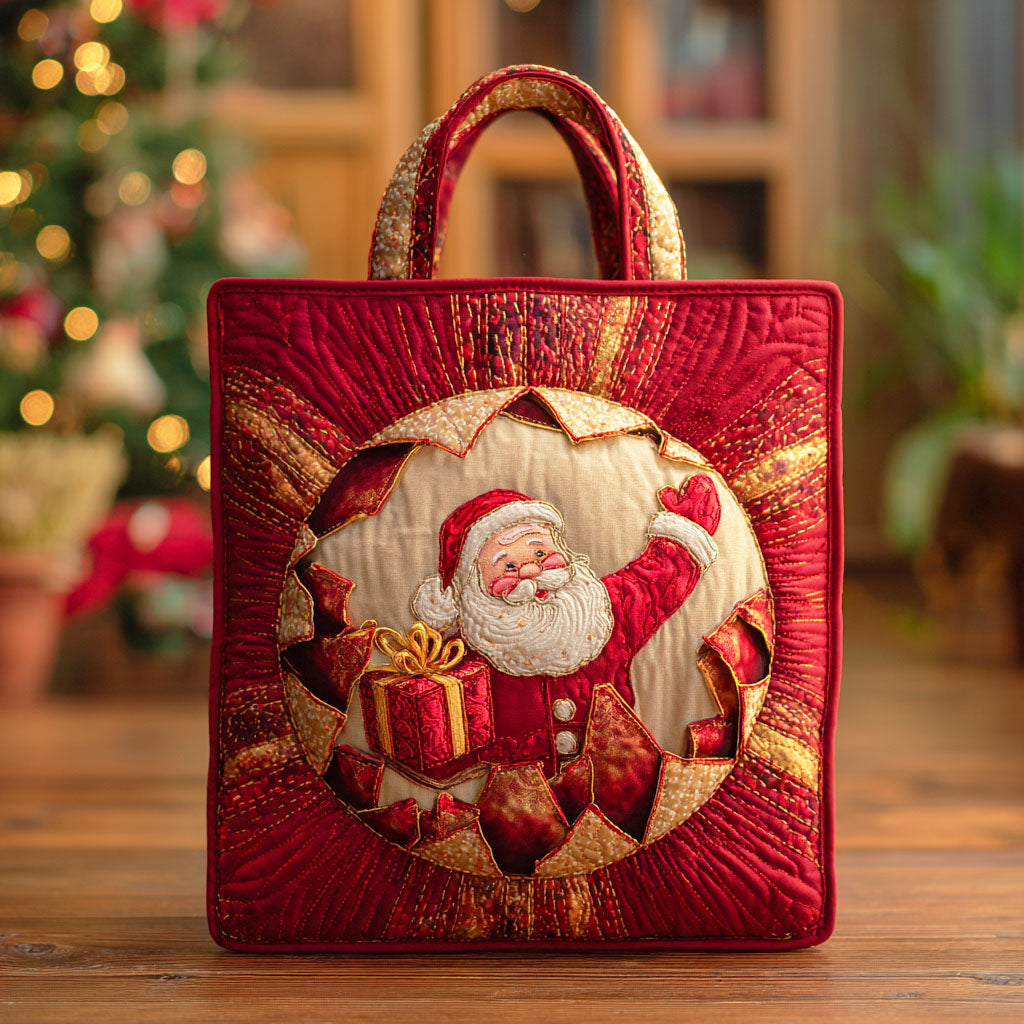 Ornament Breaker Quilted Tote Bag Tote Bags For Women Mother's Day Gifts For Daughter In Law