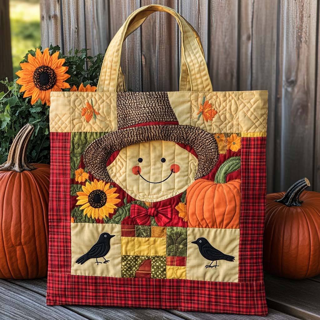 Patchfield Smile Quilted Tote Bag Most Popular Shoulder Bags Small Fall Gift Ideas
