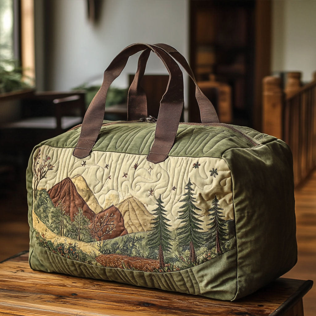 Pine Meadow Quilted Duffle Bag Cute Duffle Bag For Ladies Meaningful Gifts For Her