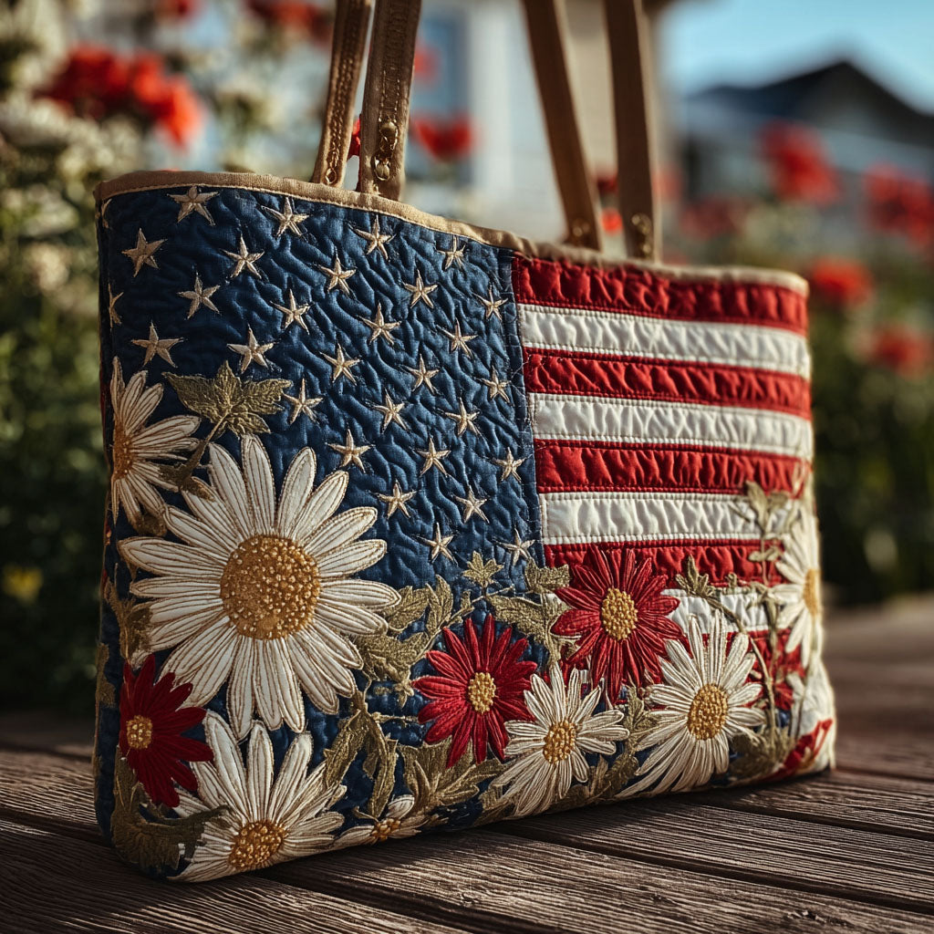 Quilted Glory Quilted Tote Bag The Best Tote Bag Patriotic Themed Gifts