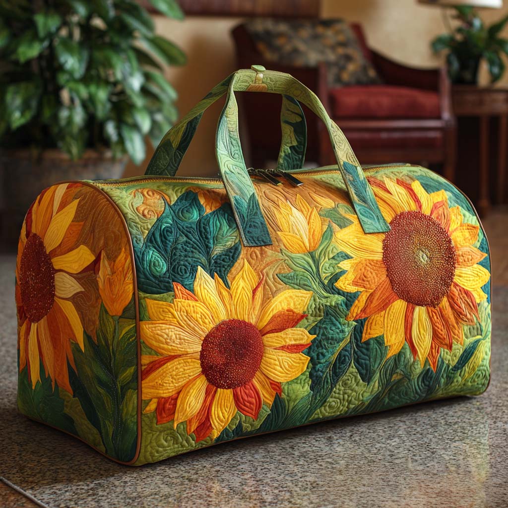 Radiant Glow Quilted Duffle Bag Womens Gym Duffle Bag Good Mother's Day Gifts For Mom