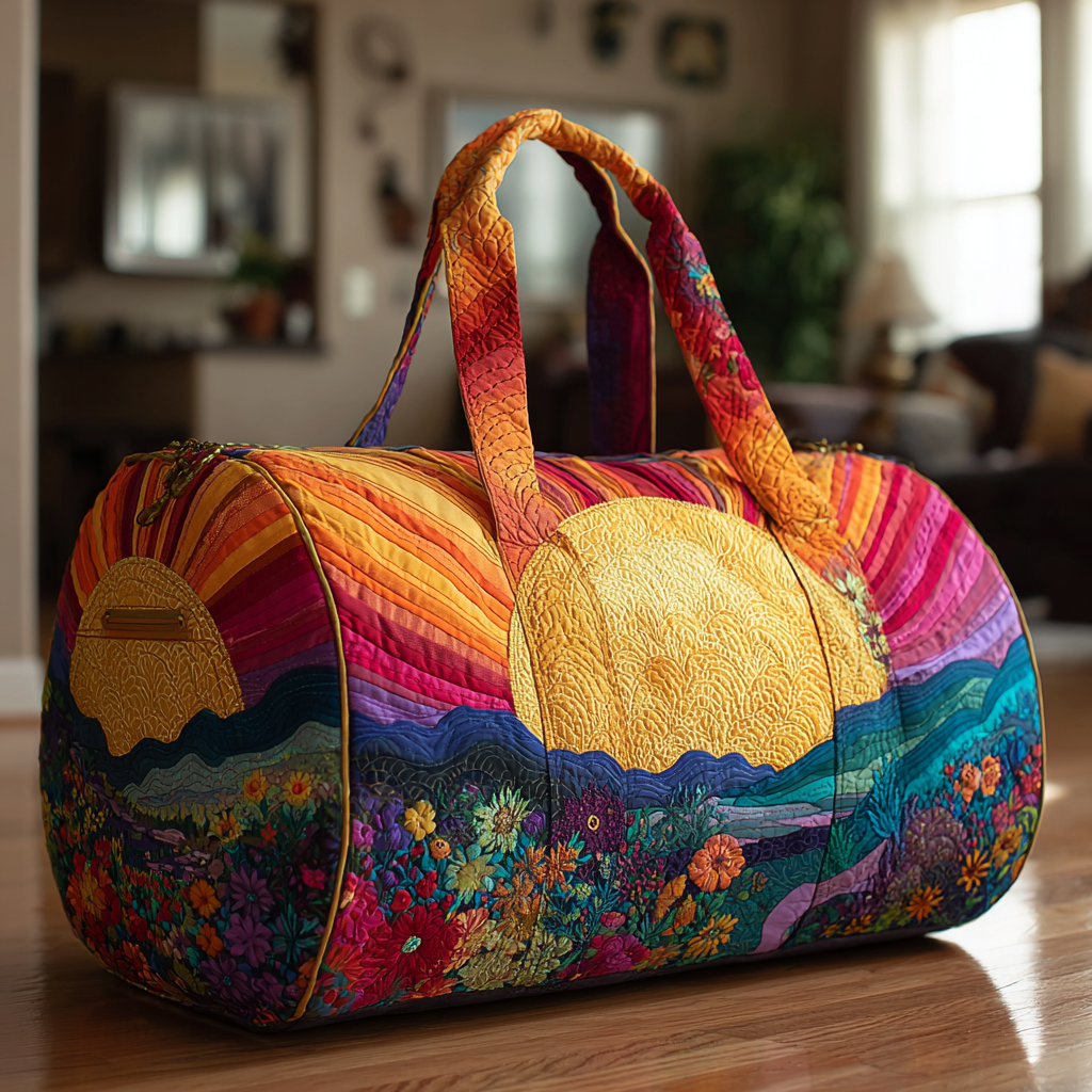 Radiant Path Quilted Duffle Bag Best Duffle Bags Mothers Day Present Ideas