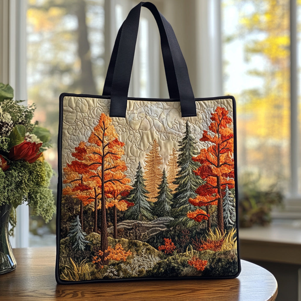 Rustic Trail Quilted Tote Bag Shoulder Bags For Women Cool Gifts For Mom