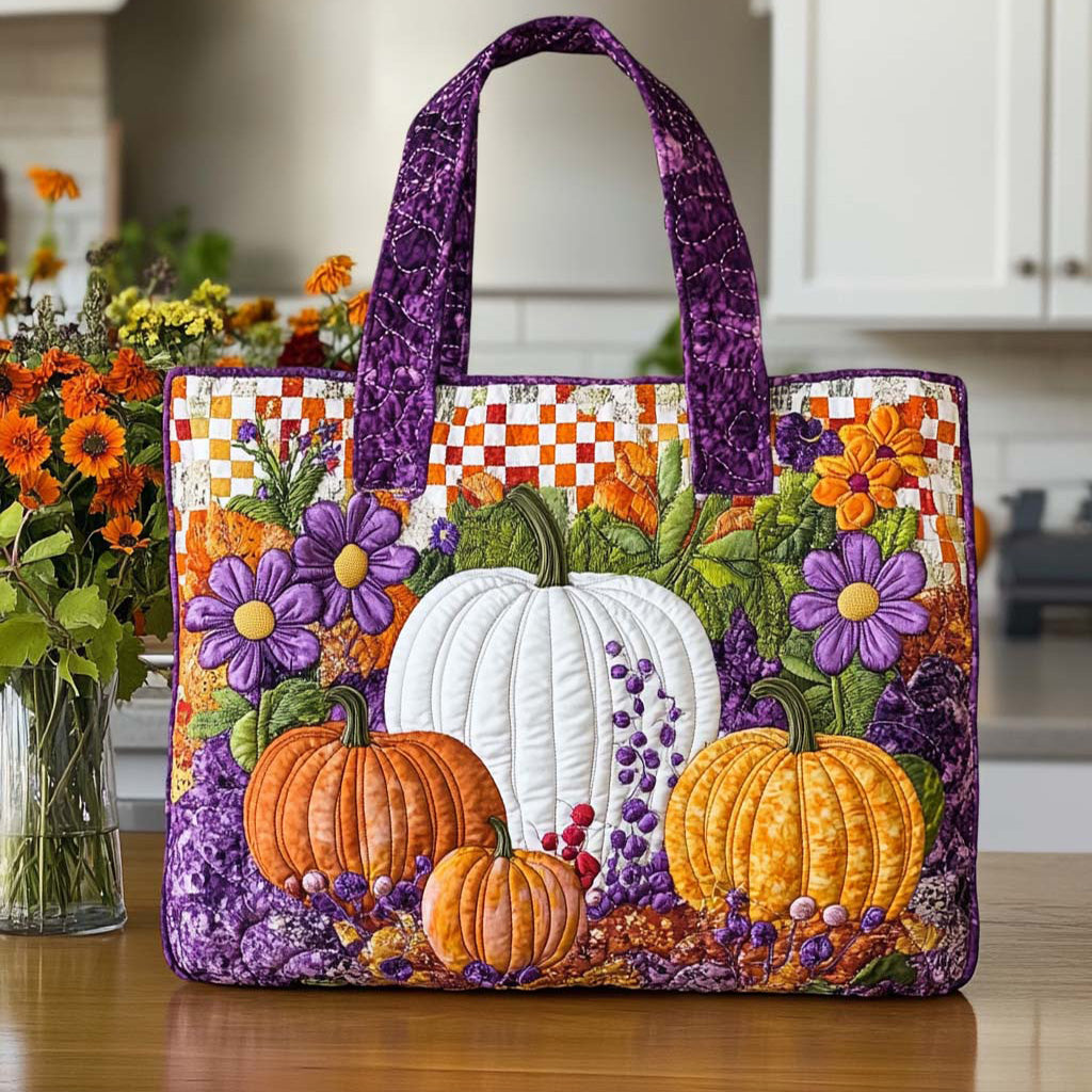 Season Glow Quilted Tote Bag Best Totes For Women Fall Gift Items