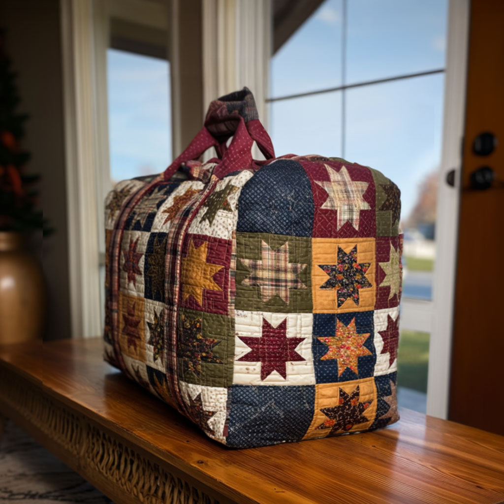 Secret Meadow Quilted Duffle Bag Best Women's Weekend Duffle Bag Special Gifts For Her
