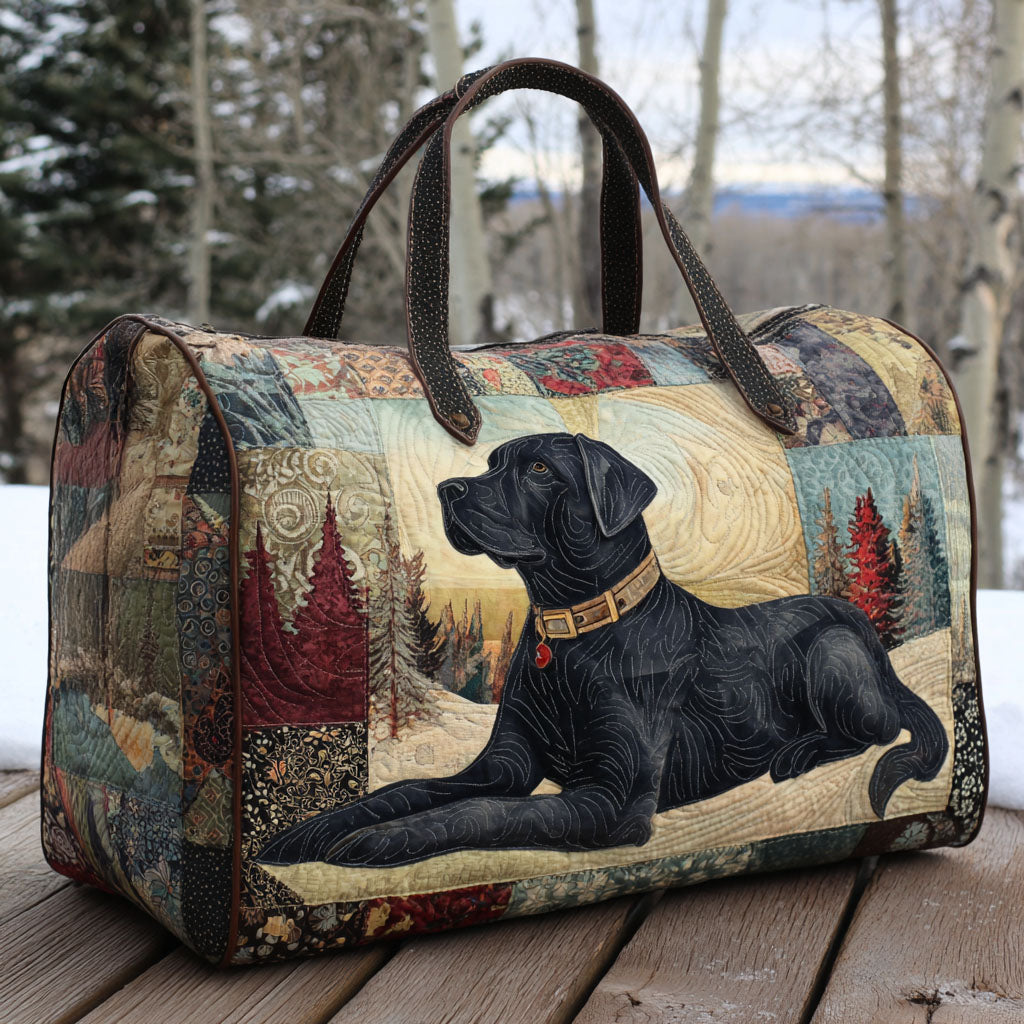 Snowbound Lab Quilted Duffle Bag Duffle Bags For Women Best Presents For Animal Lovers