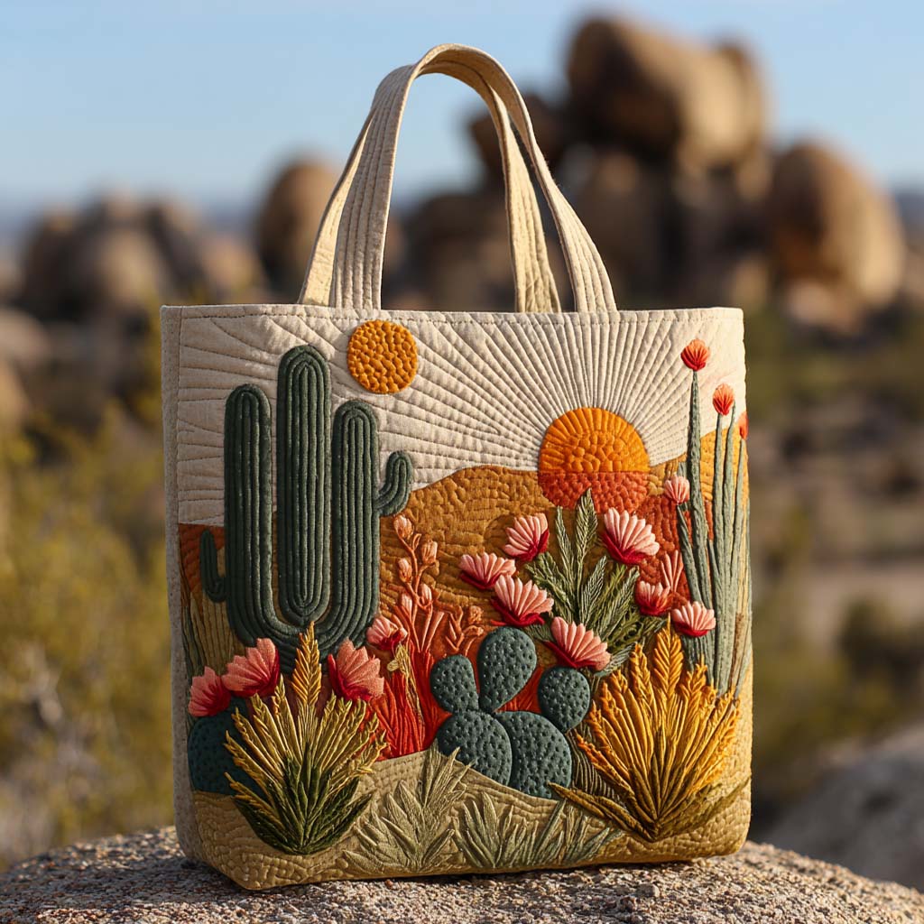 Sonoran Whirl Quilted Tote Bag Shoulder Bag Vintage Mother Daughter Gifts