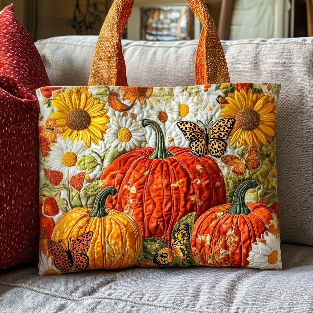 Spice Aroma Quilted Tote Bag Trendy Tote Cute Fall Gifts For Girlfriend