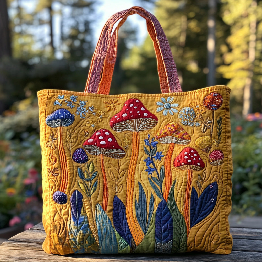 Spore Song Quilted Tote Bag Best Bags For Women Good Gifts For Hippie Girlfriend