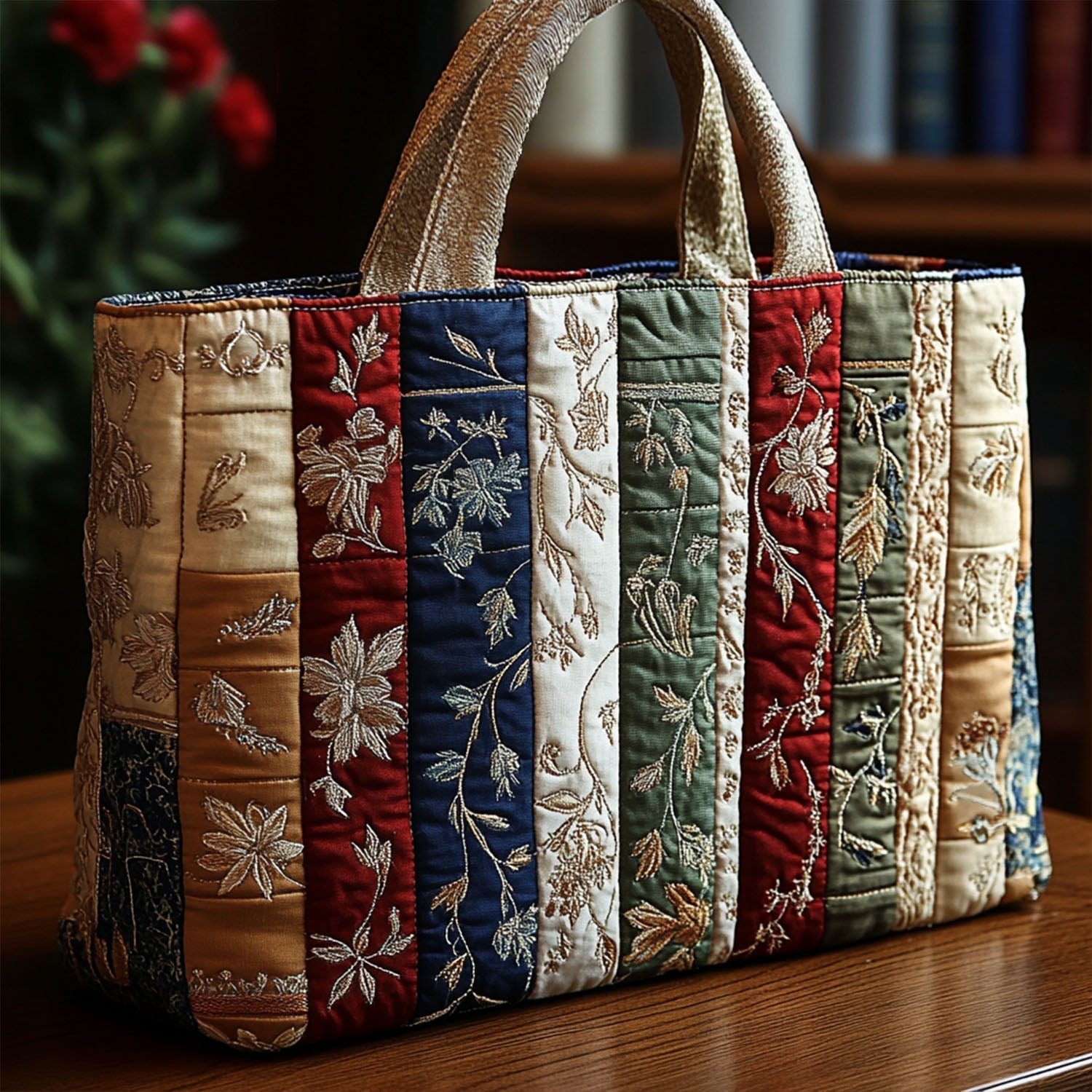 Storyline Quilted Tote Bag Best Everyday Tote Cool Gifts For Book Lovers