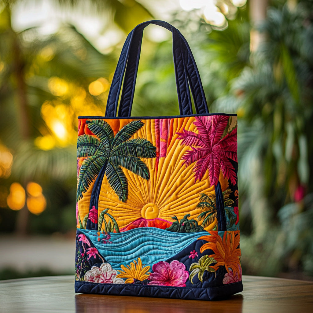 Sunny Whispers Quilted Tote Bag Popular Designer Totes Gifts For Mom From Son